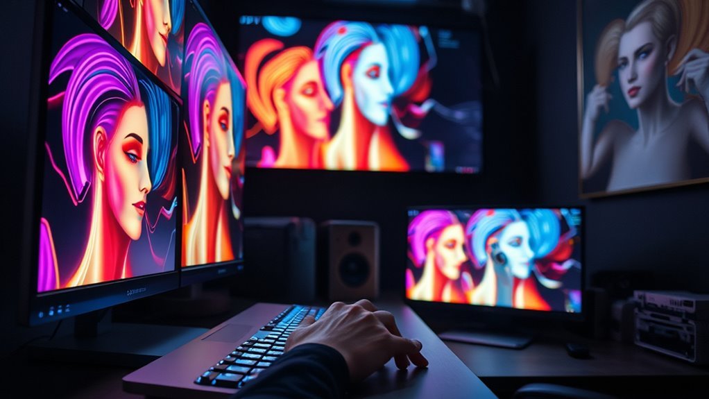 ai driven deepfake media development