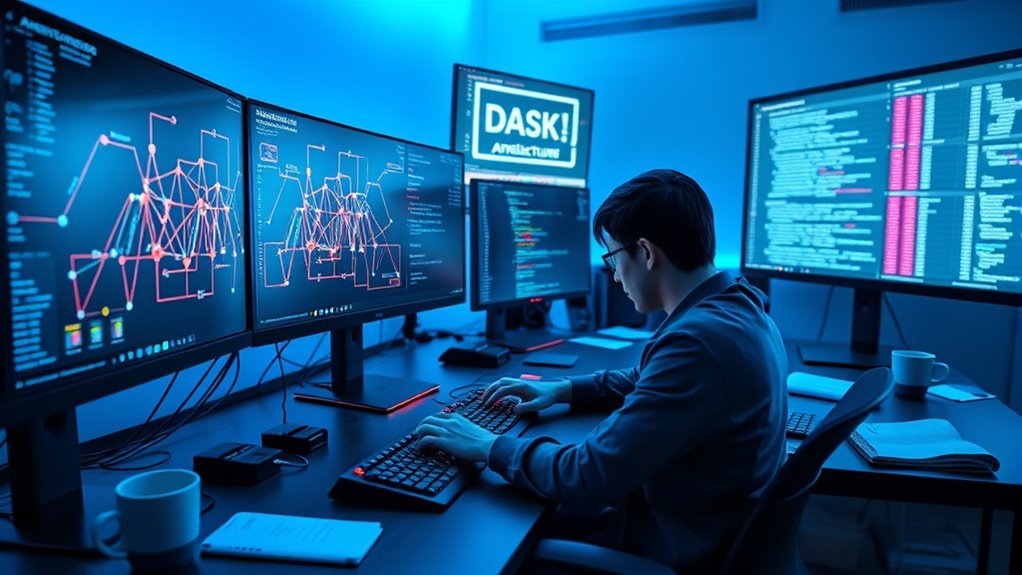 dask architecture for parallelism