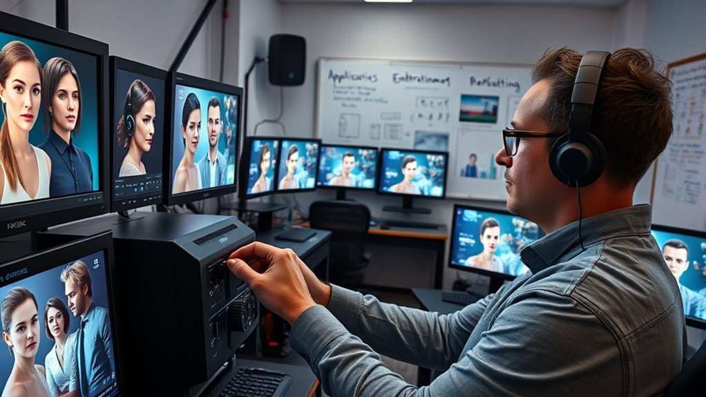 innovative applications of deepfake ai